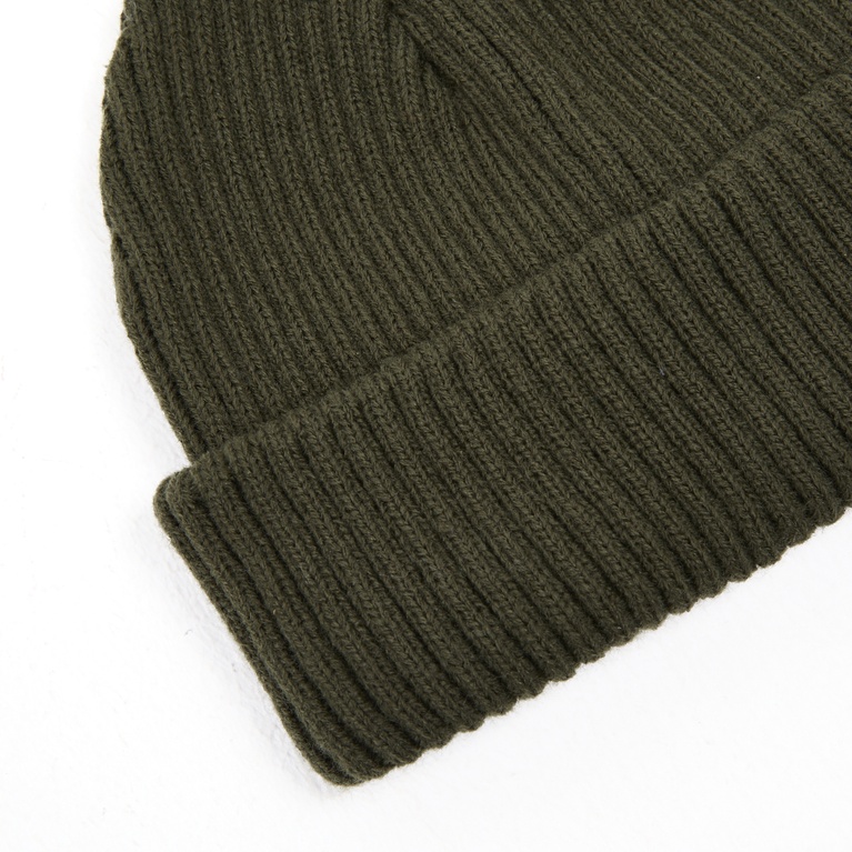 Rib-knit beanie "Seb" Army Green
